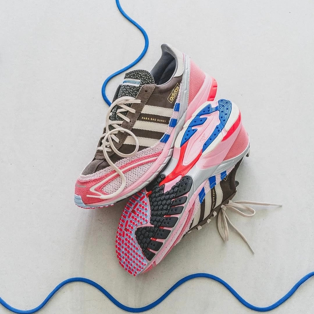 ADIDAS ADIZERO-SL72 "BAD BUNNY BROWN CLEAR PINK”